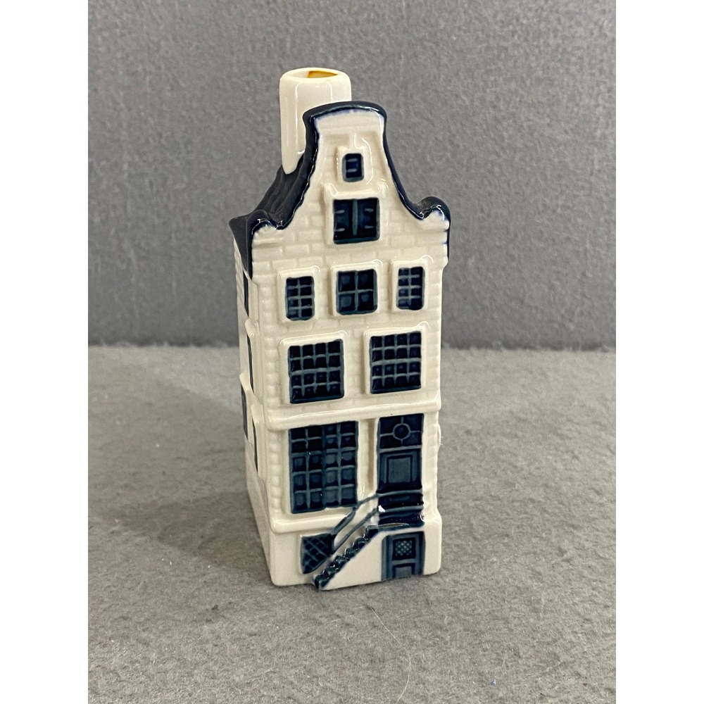 KLM Blue Delft Dutch Canal House No 78 Bols Amsterdam 1575 Ceramic Miniature